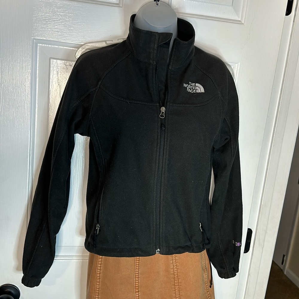 The North Face Windwall Black Fleece Full Zip Jacket